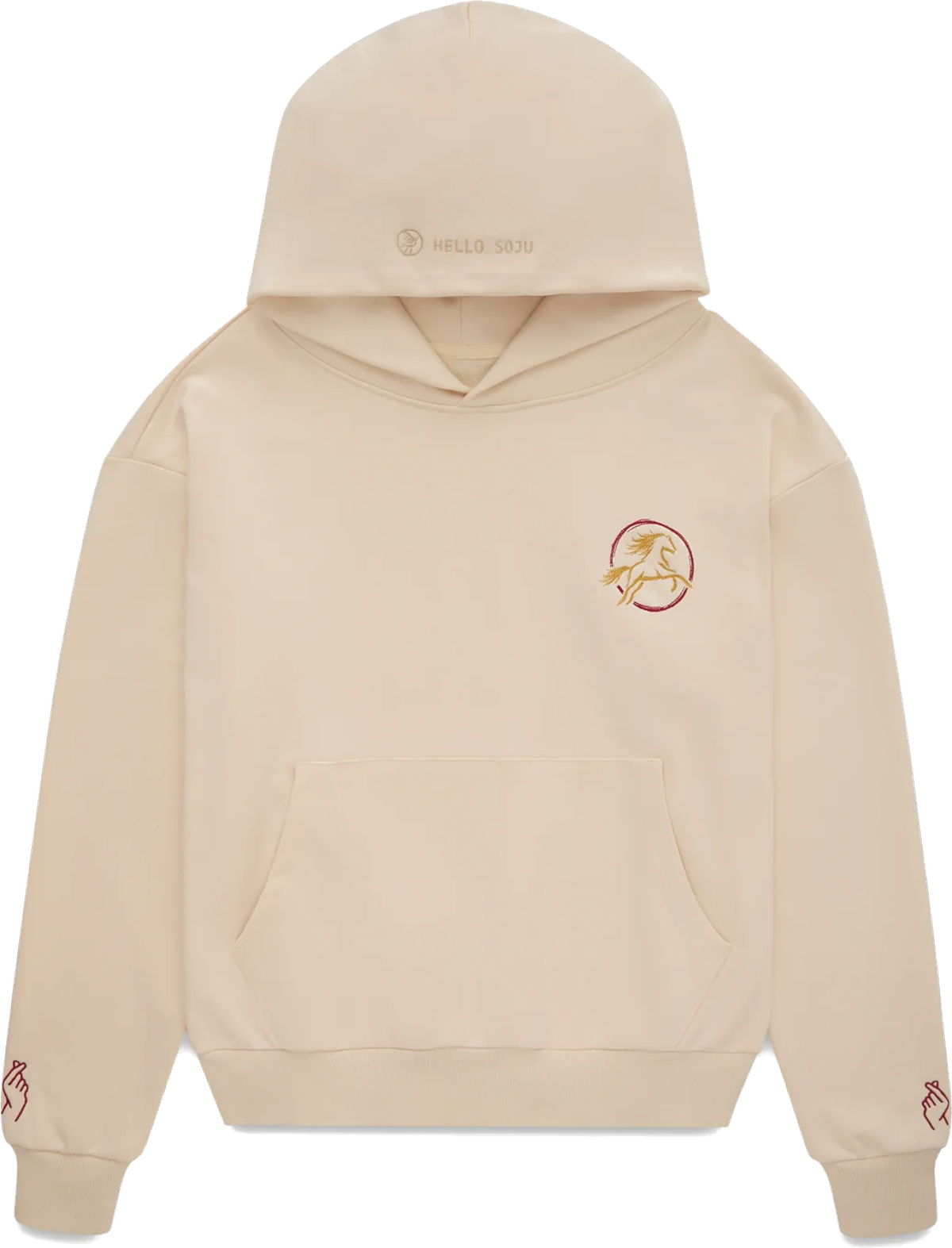 Cream hoodie